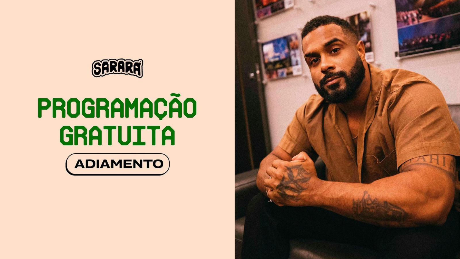 Festival Sarará, em BH, adia programação comemorativa de 10 anos; veja as mudanças