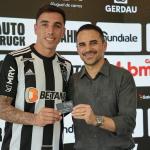 Atlético se antecipa e prorroga contrato de Saravia; saiba detalhes