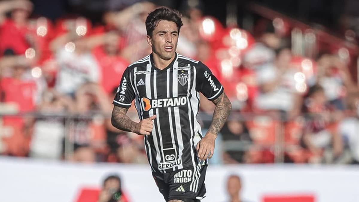 Saravia leva terceiro amarelo e desfalca Atlético contra o Bahia