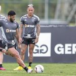 Atlético: veja fotos do treino na Cidade do Galo nesta quinta-feira