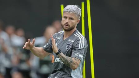 Sasha foi titular em uma das três partidas do Atlético até aqui no Campeonato Mineiro