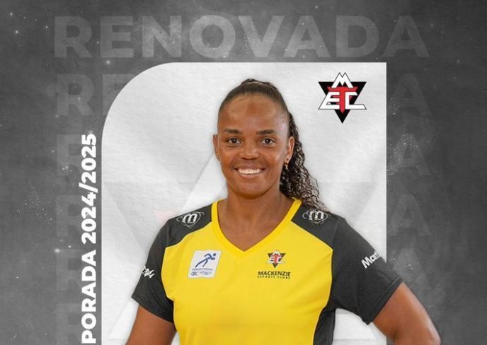 Mackenzie confirma renovação de campeã olímpica Sassá, que muda de posição