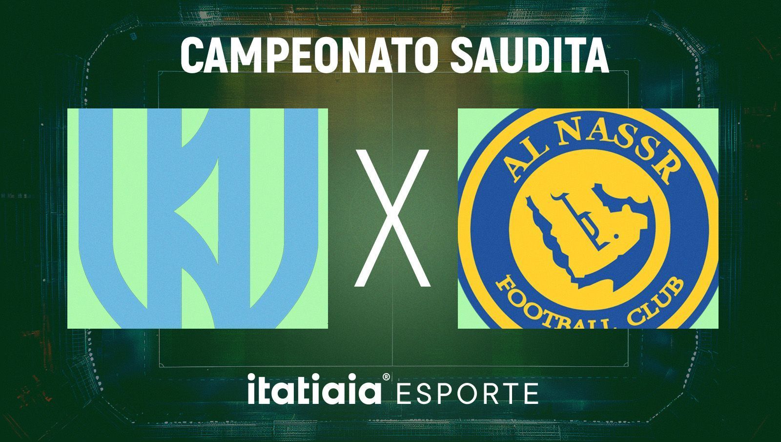 Horário e onde assistir ao vivo Al-Okhdood x Al-Nassr, pelo Campeonato Saudita