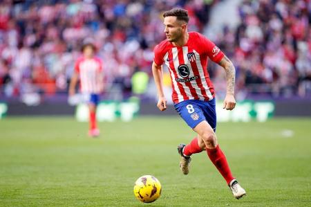 Saúl Ñíguez em ação pelo Atlético de Madrid: o meia tem mais de 400 jogos pela equipe espanhola