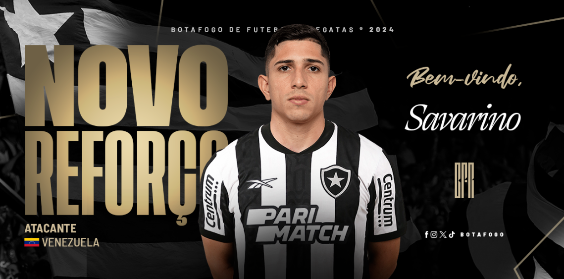 Botafogo anuncia a contratação de Savarino, ex-Atlético e Salt Lake City