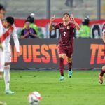 Savarino marca, e Venezuela empata com o Peru pelas Eliminatórias