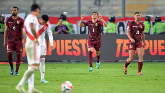 Savarino, ex-Atlético, fez o gol de empate da Venezuela