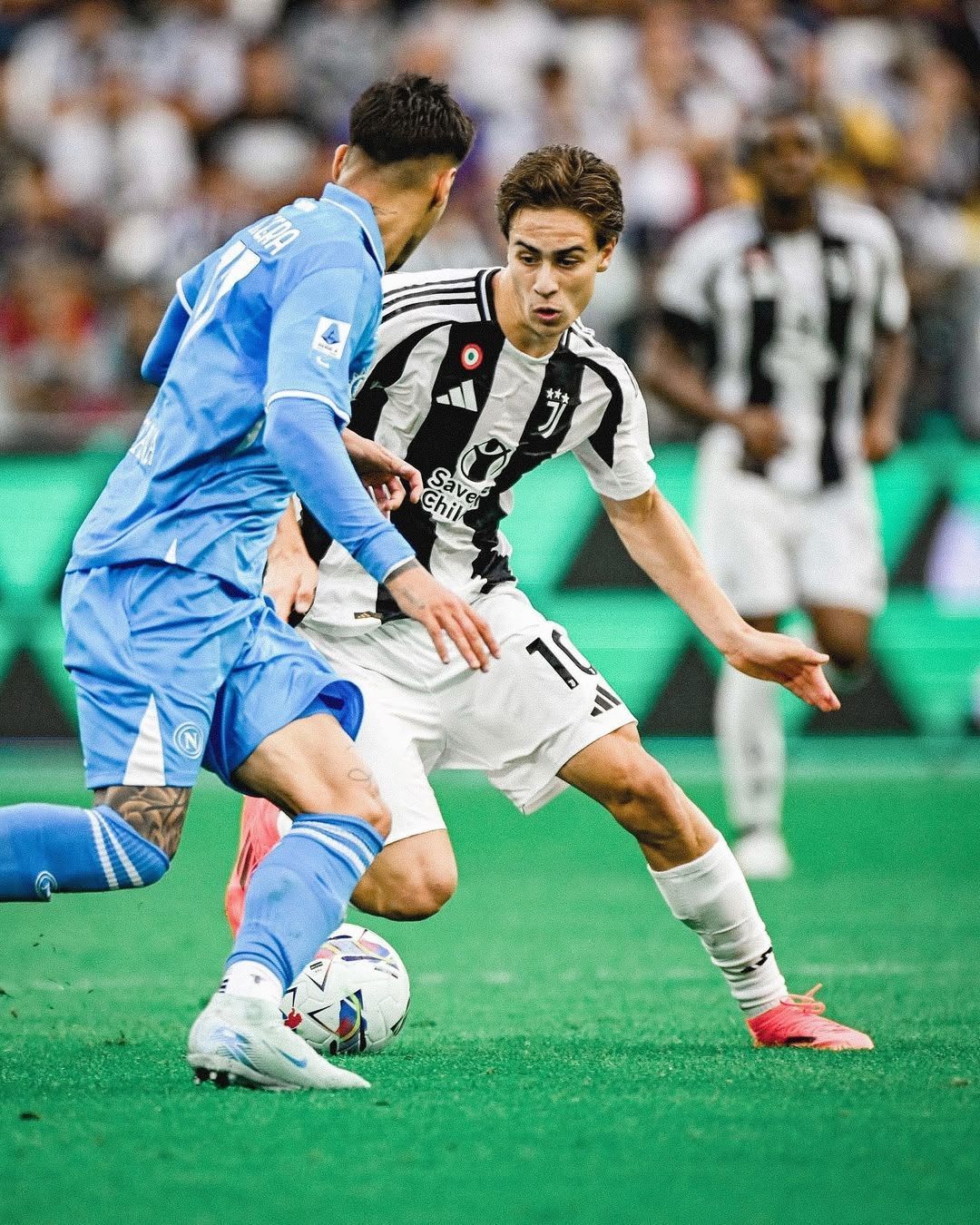 Juventus e Napoli empatam sem gols e perdem chance de assumir liderança do Italiano