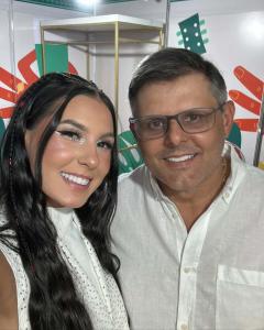 Ana Castela e o pai, Rodrigo Castela