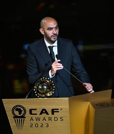 Walid Regragui, treinador da Seleção de Marrocos