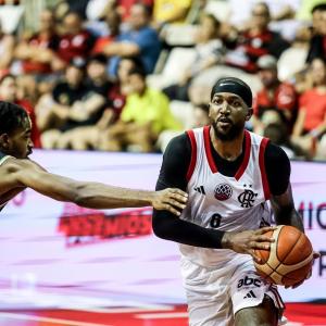 Jordan Williams em ação pelo Flamengo