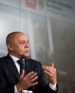 Roberto Carlos, pentacampeão mundial com a Seleção Brasileira