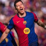 Lewandowski marca dois e comanda vitória do Barcelona sobre o Girona em La Liga