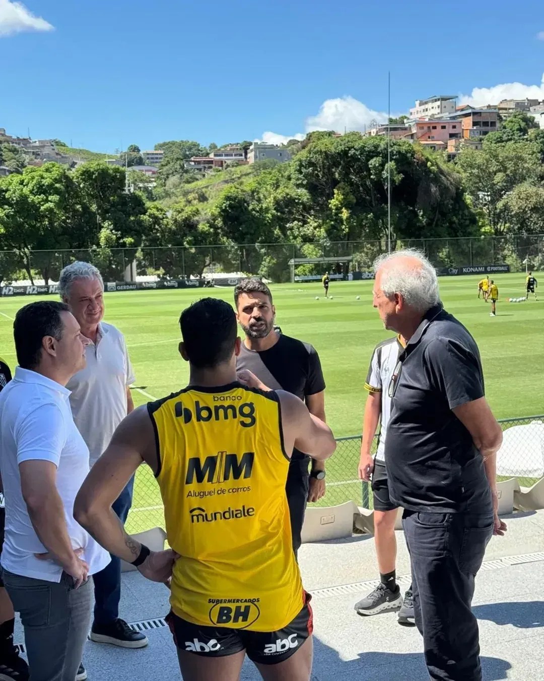 O que disse investidor do Atlético após acompanhar treino na Cidade do Galo