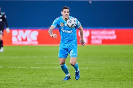 Nino em ação pelo Zenit