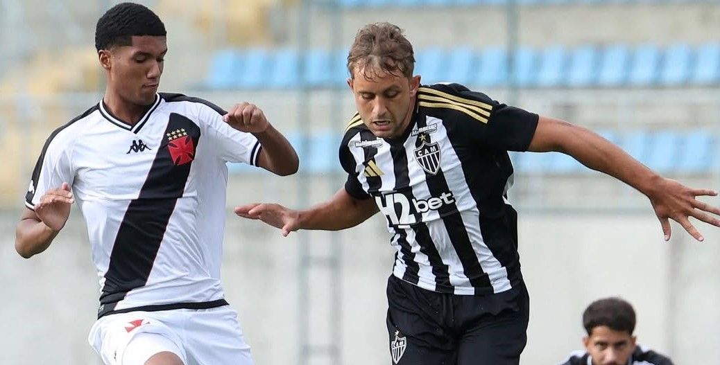 Atlético sai na frente, mas cede empate ao Vasco no Brasileirão Sub-20