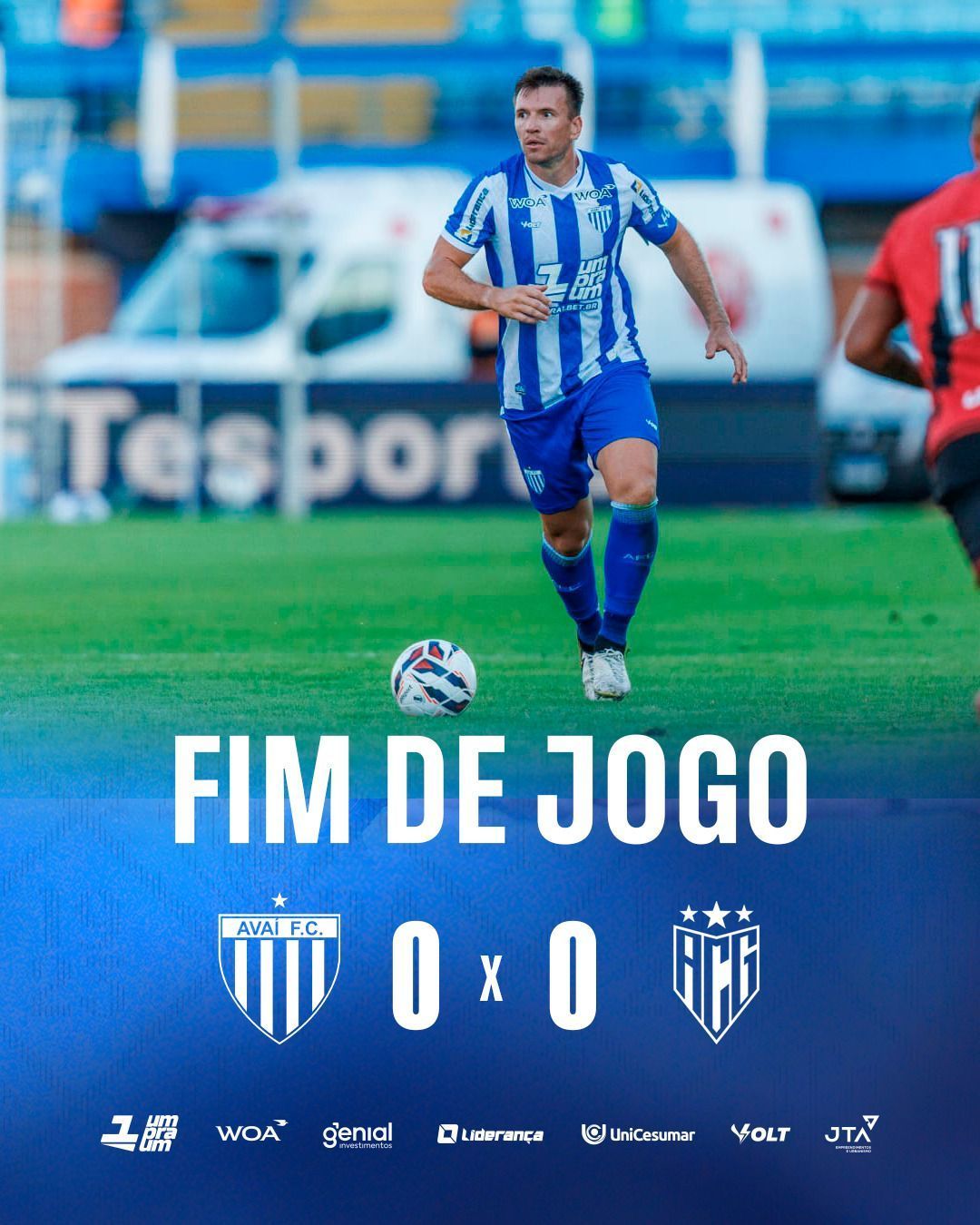 Avaí empata com Atlético-GO e desperdiça chance de liderar Série B