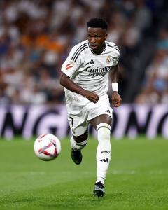 Vinicius Júnior em ação pelo Real Madrid