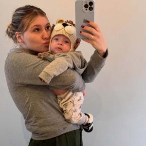 Isabel Veloso e o filho, Arthur