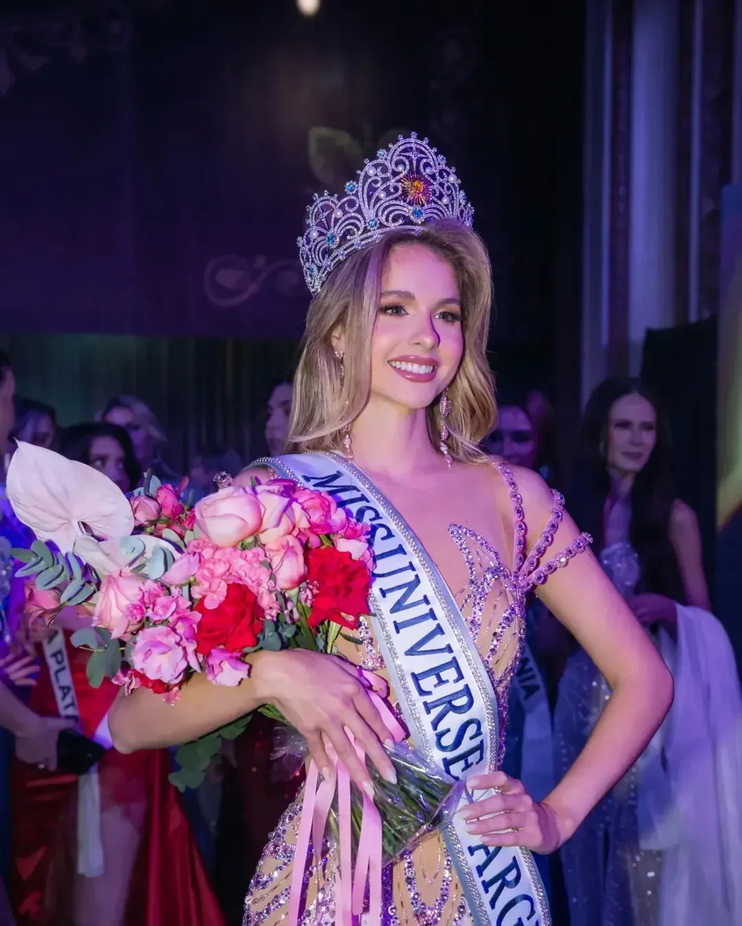 Namorada de Fausto Vera, do Atlético, é eleita Miss Universo Argentina 2025