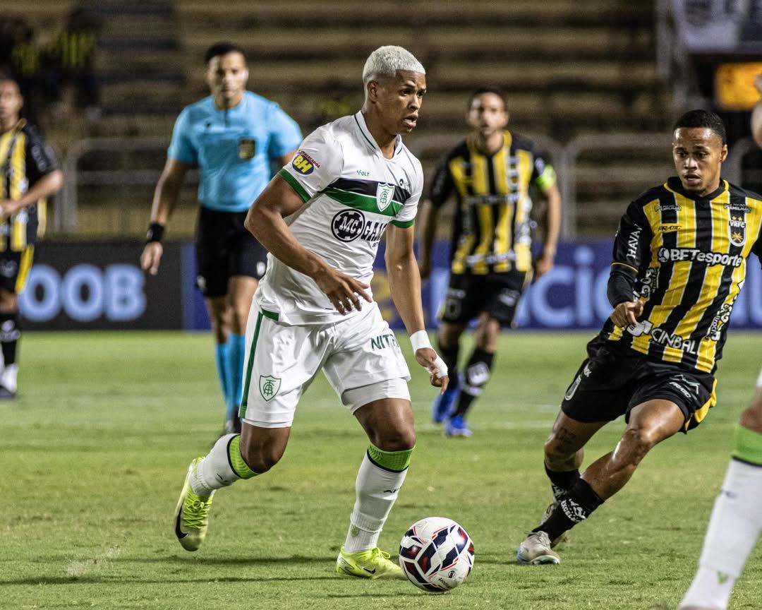 América sofre gol nos acréscimos e perde para o Volta Redonda na Série B