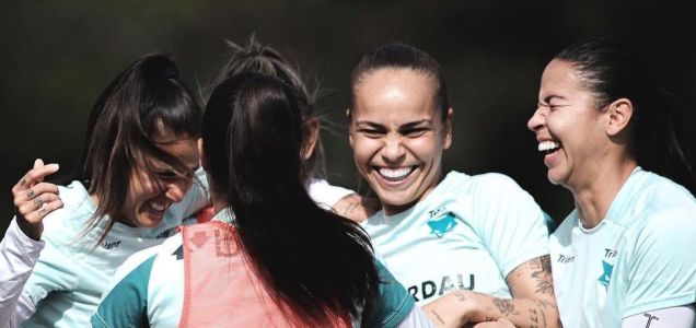 Time celeste ainda não perdeu e ostenta a liderança isolada do Brasileirão Feminino
