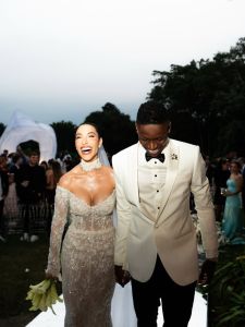 Luiz Henrique, ex-Botafogo, e Tammy Parisoto se casam no Rio de Janeiro