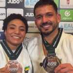 Brasil conquista duas medalhas no Mundial de Judô, em Budapeste, na Hungria