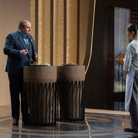 Erick Jacquin e Glória no MasterChef