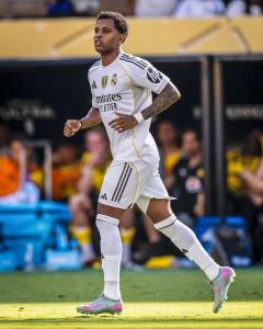 Rodrygo em ação pelo Real Madrid no Mundial de Clubes da Fifa