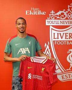 Hugo Ekitike, atacante do Liverpool