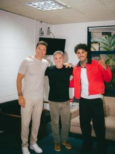 Rodrigo Faro, Luciano Huck e MC Livinho