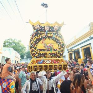 "Galo da Madrugada", tradicional bloco de carnaval pernambucano, recebeu ação judicial do Atlético
