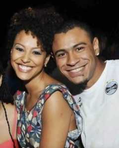 Sheron Menezzes e o irmão Draiton, que morreu aos 36 anos