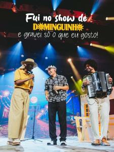 Trio traz 'Dominguinho' para BH
