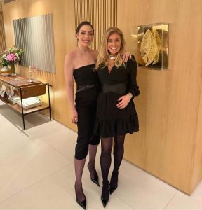 Fabiana Justus e a mãe, Sacha Chryzman