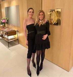 Fabiana Justus e a mãe, Sacha Chryzman