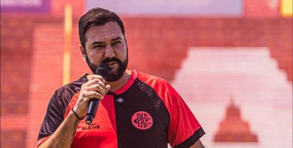 Danilo Gabriel, técnico do Pouso Alegre