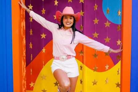 Ana Castela comandou o Bom Dia e Cia hoje