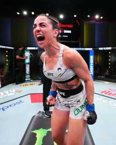 Norma Dumont, lutadora mineira do UFC