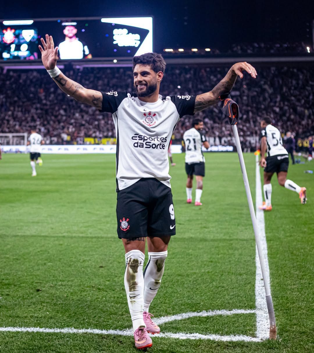 Yuri Alberto celebra vitória do Corinthians e define grande objetivo no Brasileirão