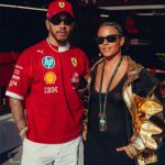 Fórmula 1: atriz da Globo se encontra com Lewis Hamilton no GP do Catar