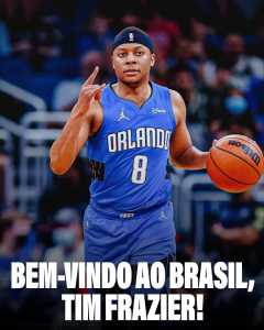 Tim Frazier, hoje jogador do KTO Minas, à época no Orlando Magic