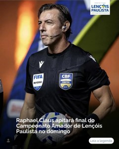 Raphael Claus, árbitro Fifa