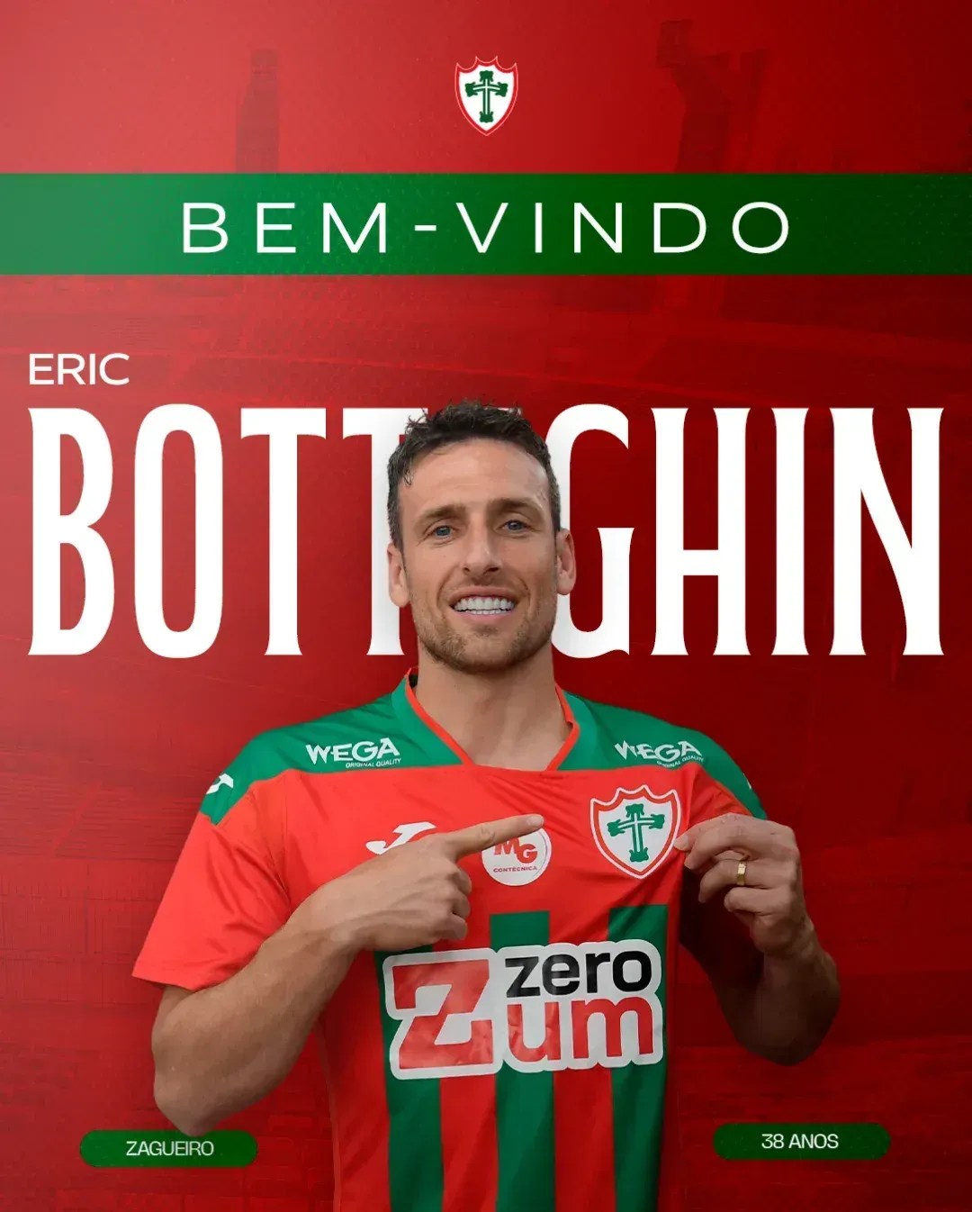 Tradicional clube brasileiro contrata zagueiro ex-capitão de grande clube europeu