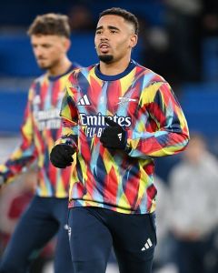 Gabriel Jesus, de volta à ação pelo Arsenal