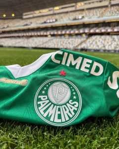 Palmeiras jogará com o uniforme principal na partida desta quarta-feira (3), na Arena MRV