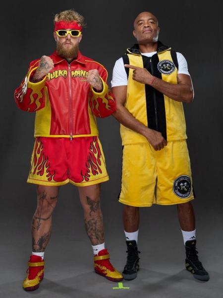 Jake Paul e Anderson Silva lutarão nesta sexta-feira (19)