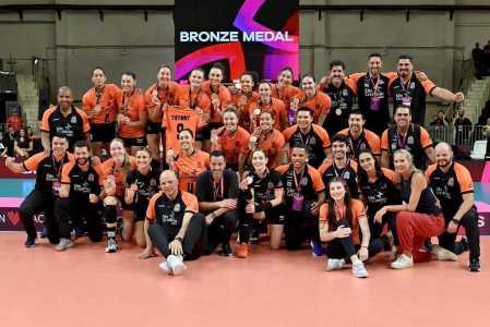 Osasco celebra a conquista da medalha de bronze no Mundial de Clubes