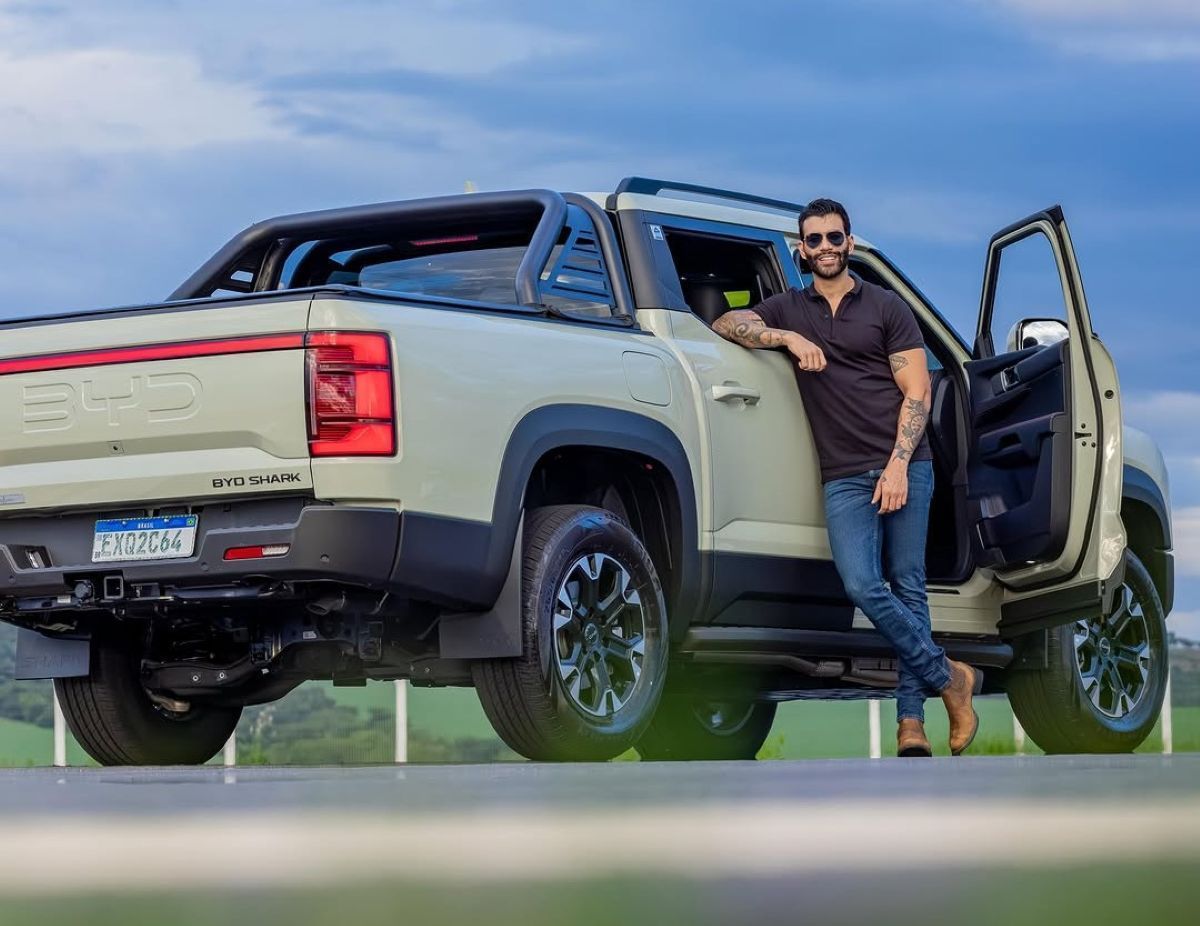 BYD recorre a Gusttavo Lima para alavancar vendas da Shark